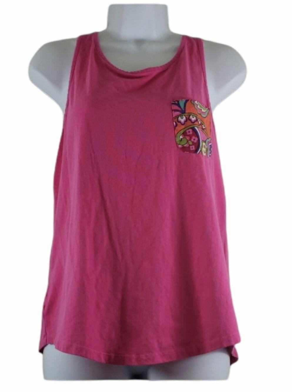 Vera Bradley Pin Pocketed Tank Top Size Small